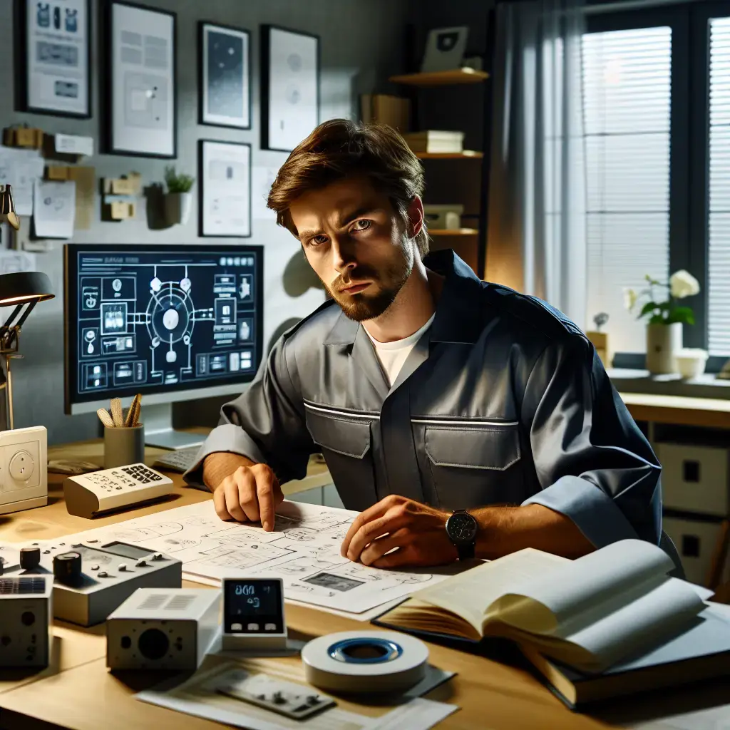 Image that represents the author Caleb Morgan, a renowned blogger specializing in Home Automation for Security